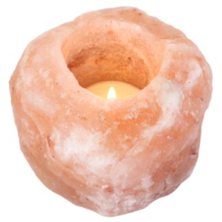 100% Natural Himalayan Salt  Tealight Holder