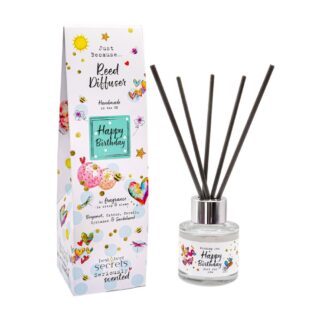 Happy Birthday-Fragrant reed diffuser for birthday gift – 3-month scent